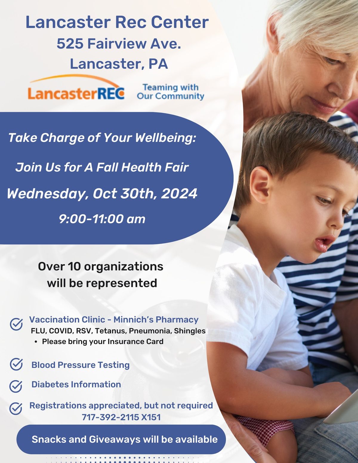 Health & Wellness Fair - Lancaster Rec 