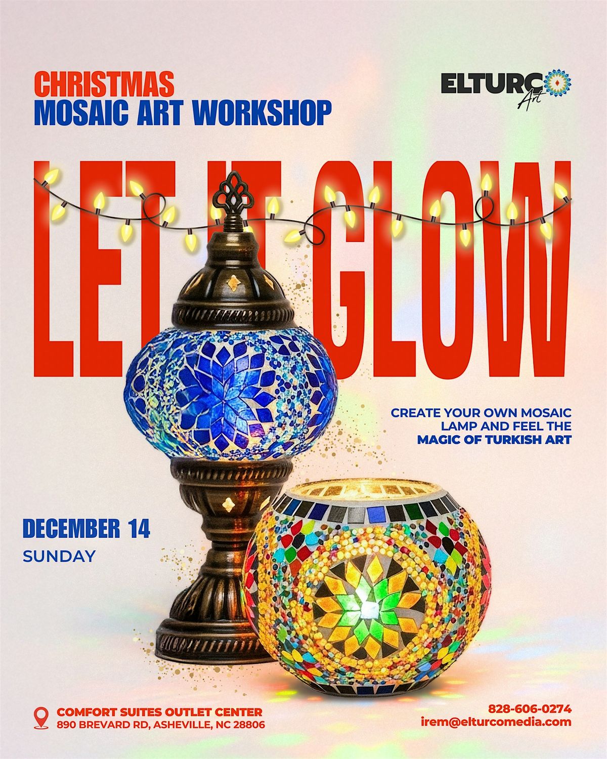 Christmas  Mosaic Art Workshop