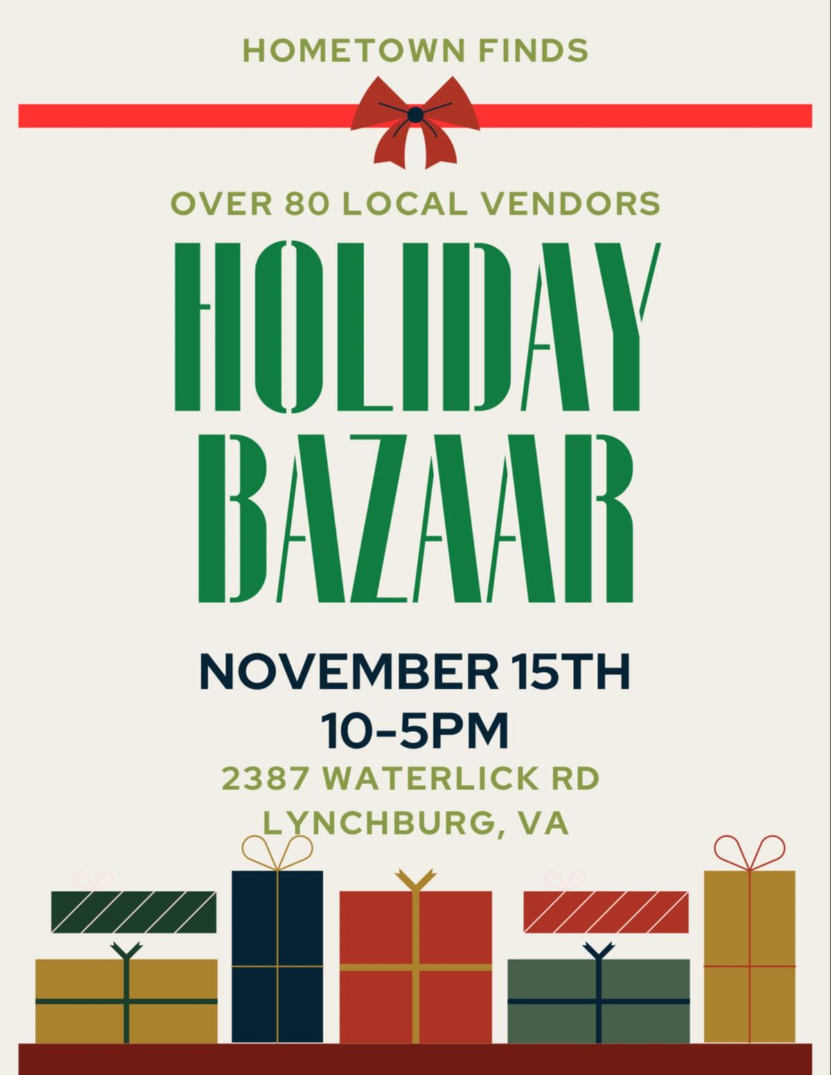 Holiday Bazaar Vendor Event