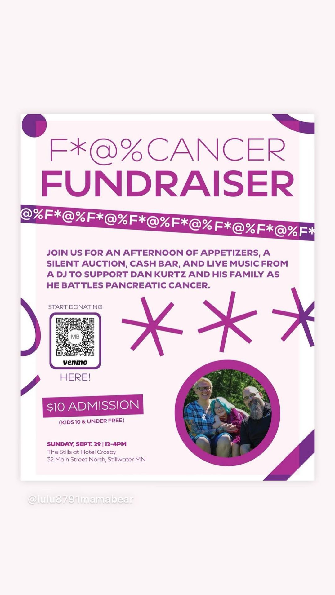 Dan Kurtz Cancer Fundraiser