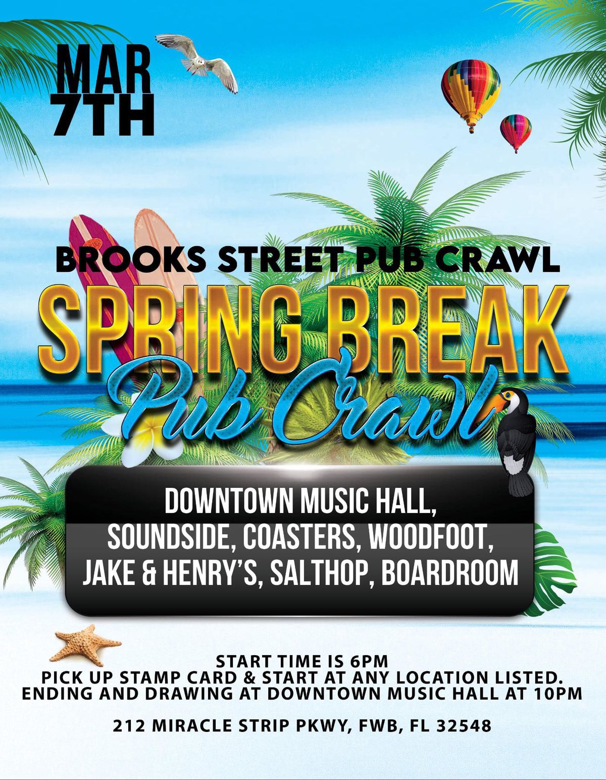 Brooks Street pub crawl