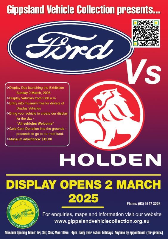 Ford vs Holden Theme open day.