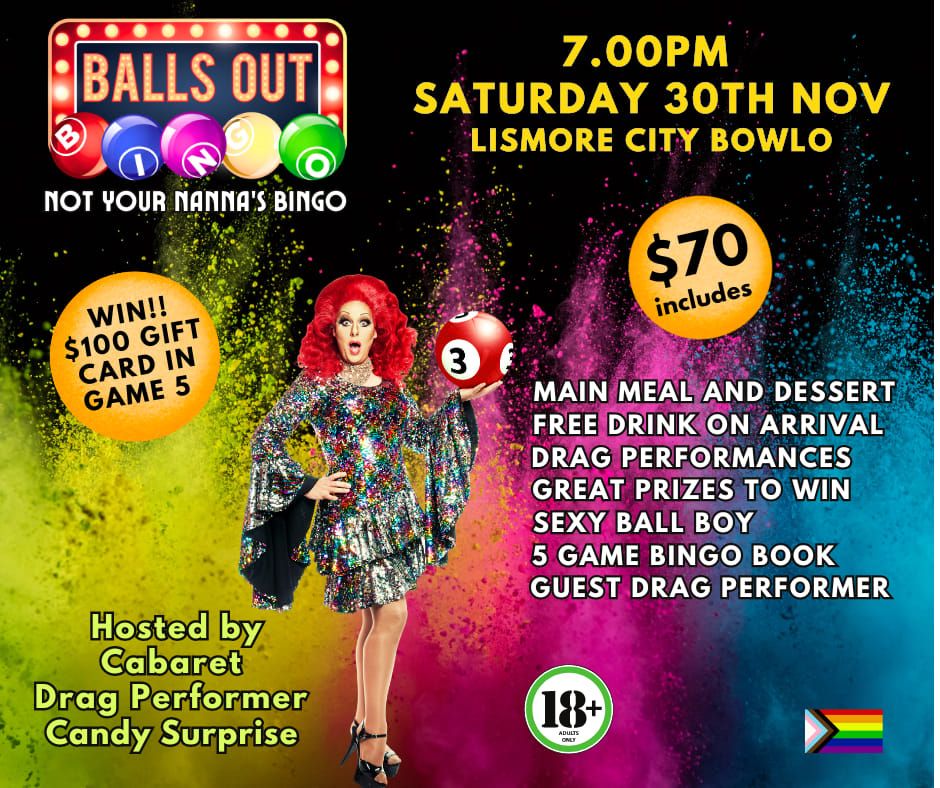 Balls OUT Bingo & Dinner @ Lismore City Bowls Club