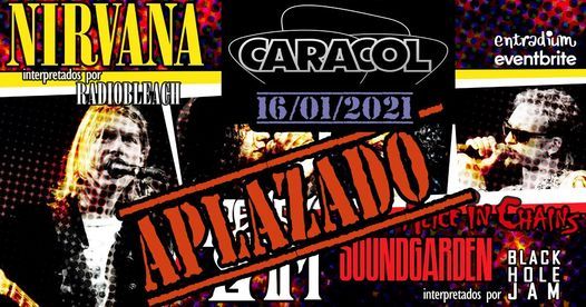 Gran Festival Grunge en sala Caracol Madrid