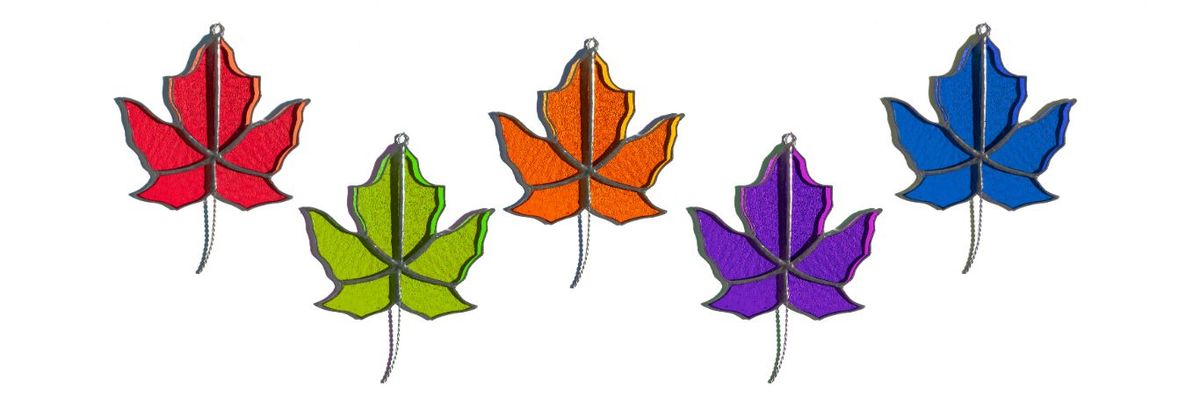 Beginners Stained Glass Workshop \ud83c\udf41 Falling Leaves