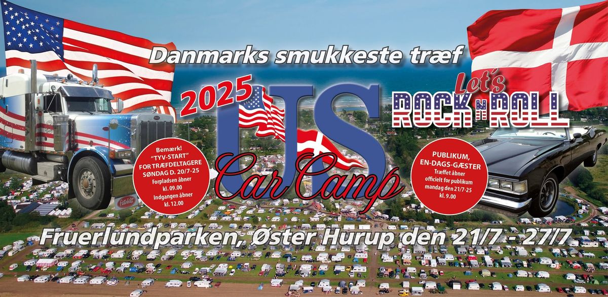 Us Car Camp 2025 "Let\u00b4s Rock n Roll"