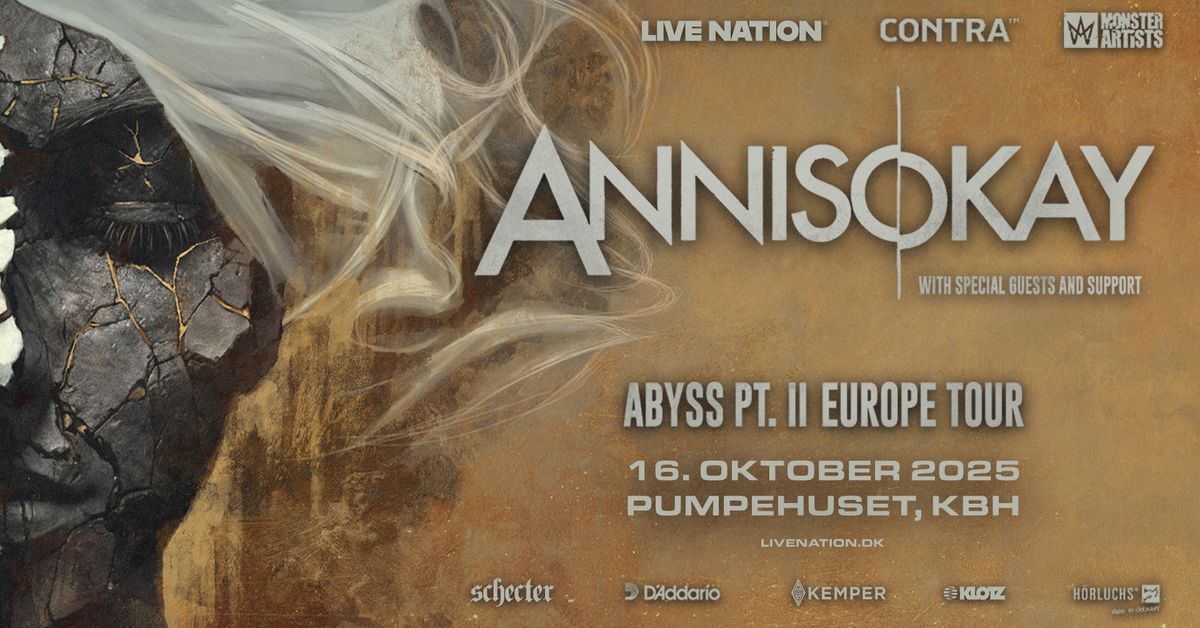 ANNISOKAY: Abyss Pt. II Europe Tour \/\/ Pumpehuset \/\/ 16. oktober 2025