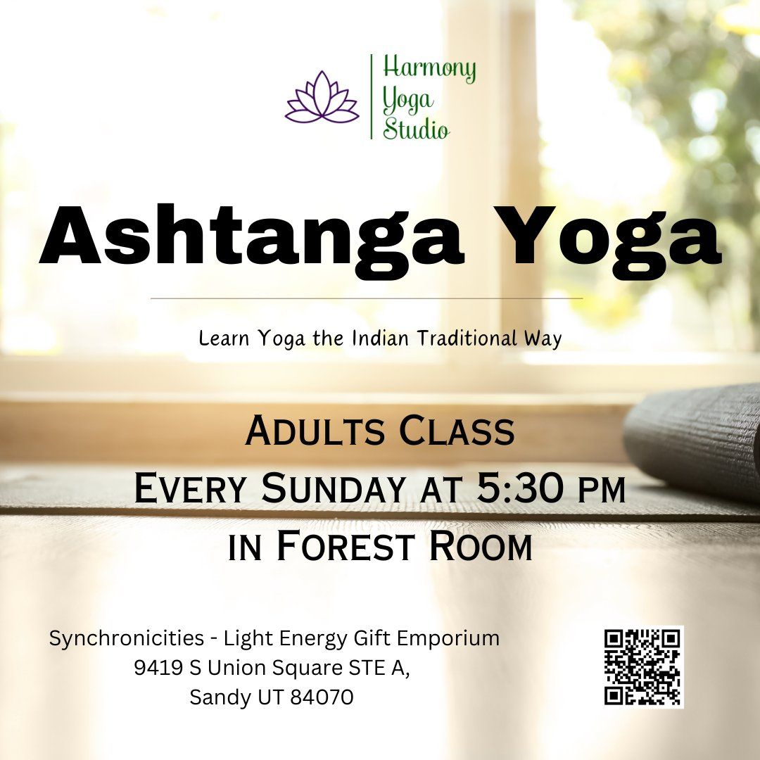 Ashtanga Yoga with Harmony Yoga Studio