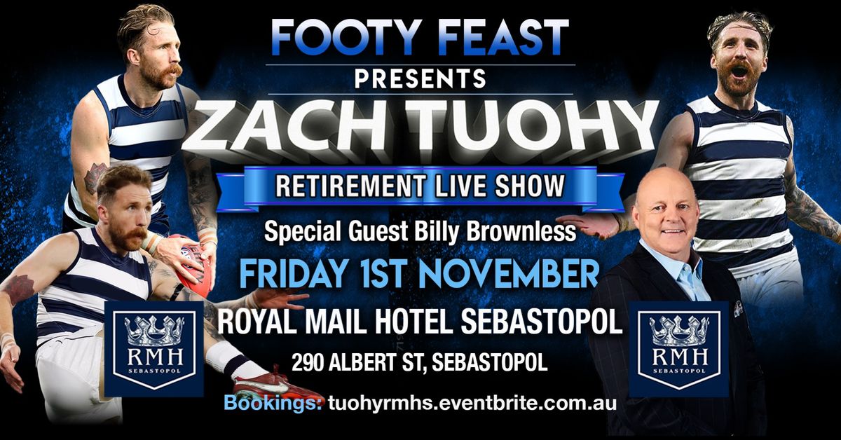 Zach Tuohy Retirement "Live Show"