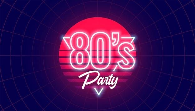 80s themed music night 