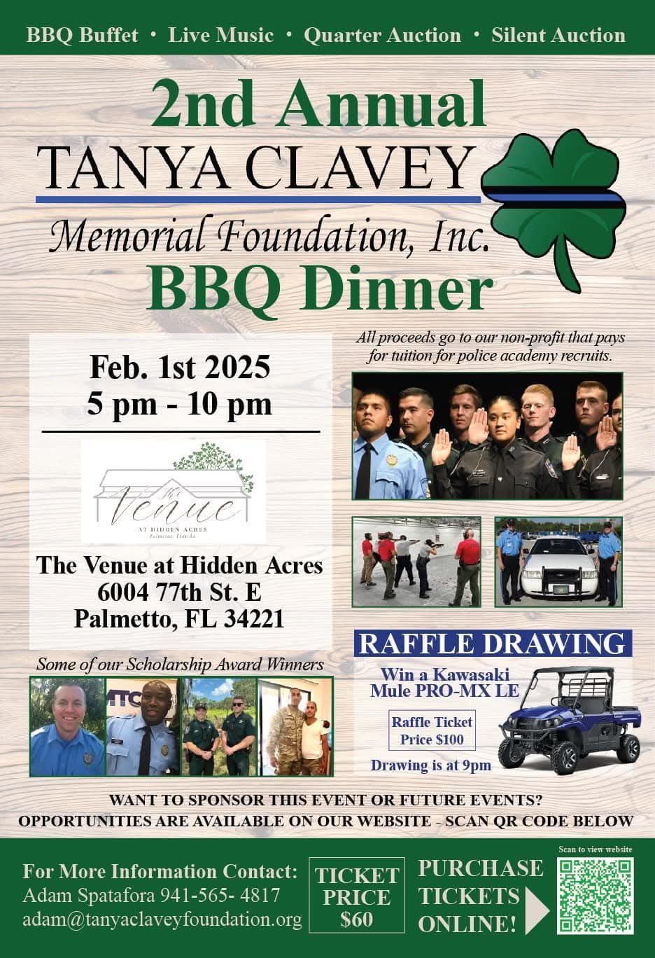 Tanya Clavey Memorial Foundation dinner 