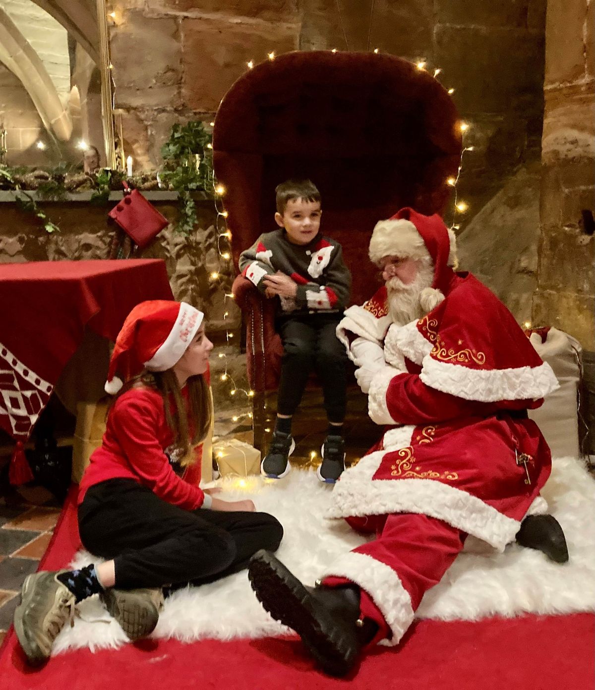 Storytelling with Father Christmas at St Mary's Guildhall