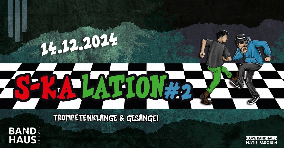 S-KA LATION #2 mit Skatacombo + Makabar + Pregnant Boys + Meute Royal