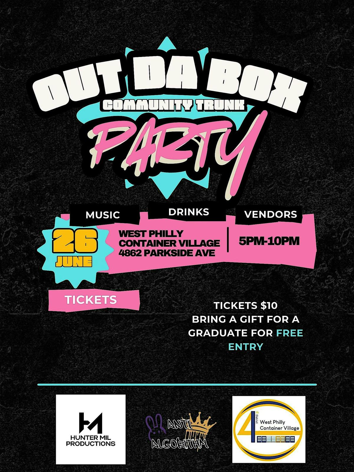 Out Da Box Community Trunk Party