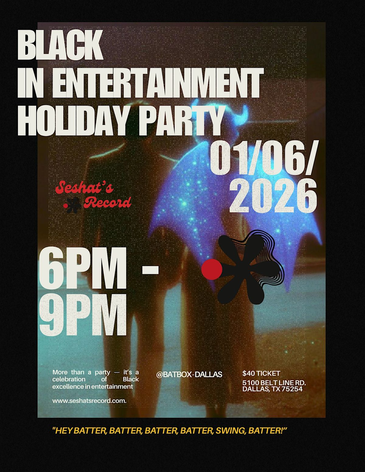 Black In Entertainment Industry Holiday Party @Batbox