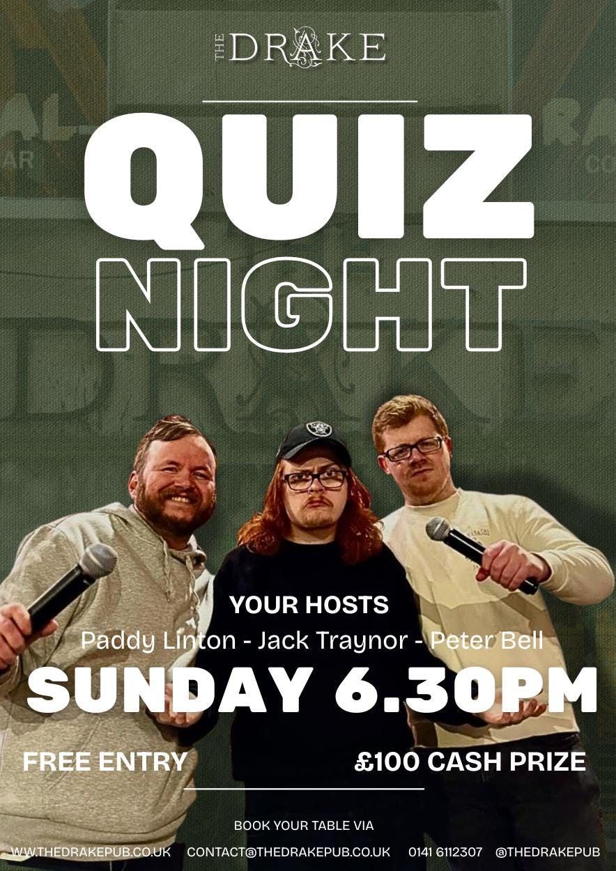 SUNDAY QUIZ NIGHT