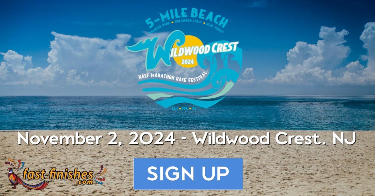 5-Mile Beach at Wildwood Crest: Half Marathon