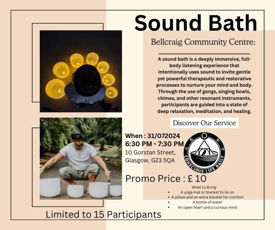 Sound Bath Session at Bellcraig Community Centre