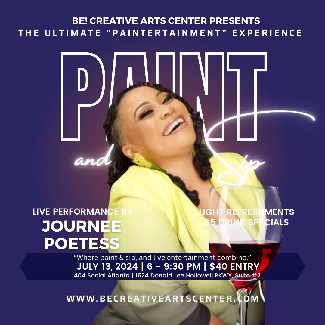 Paint and Sip "Paintertainment" with BE! Creative