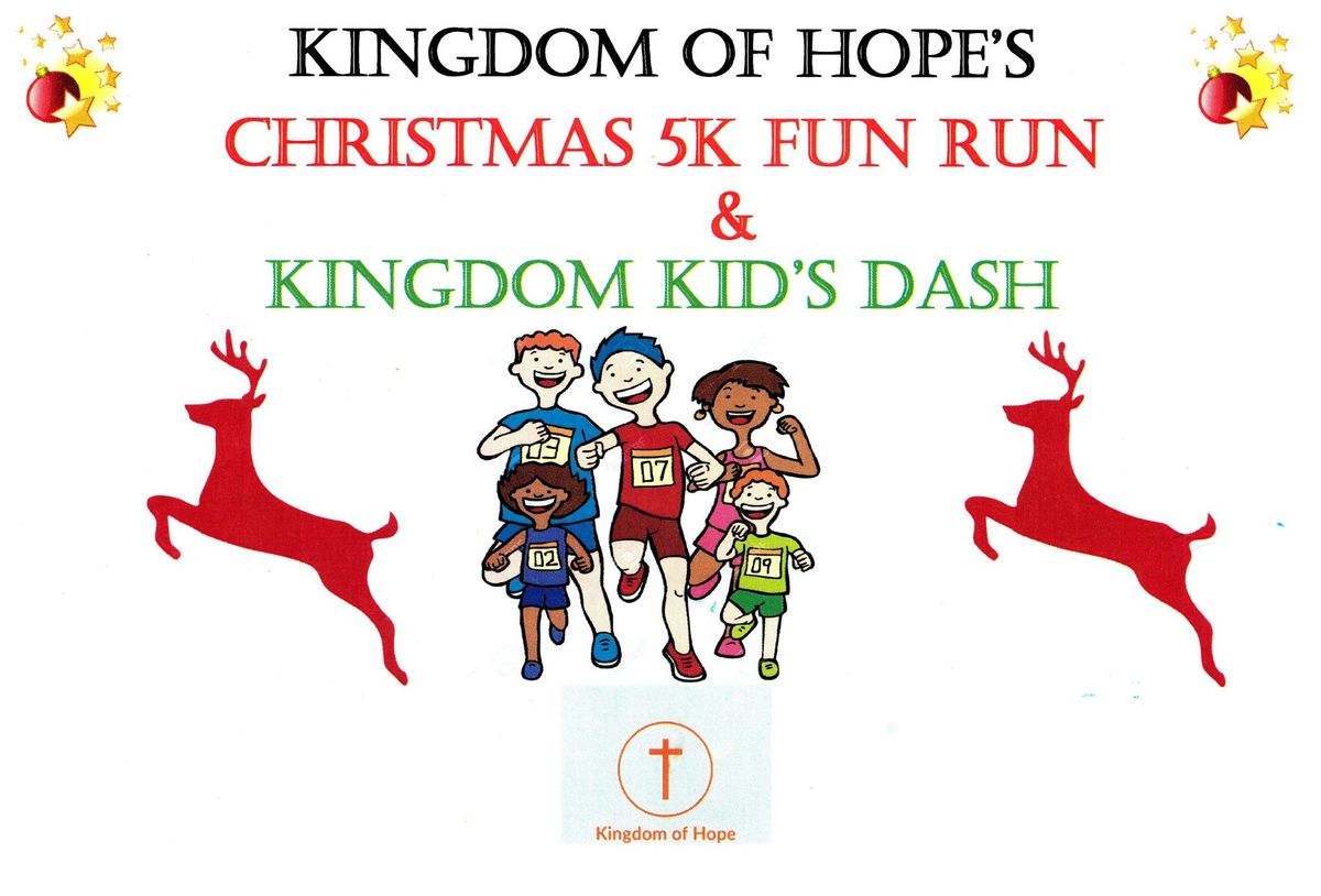 Kingdom of Hope's Christmas 5k Fun Run and Kid's Dash