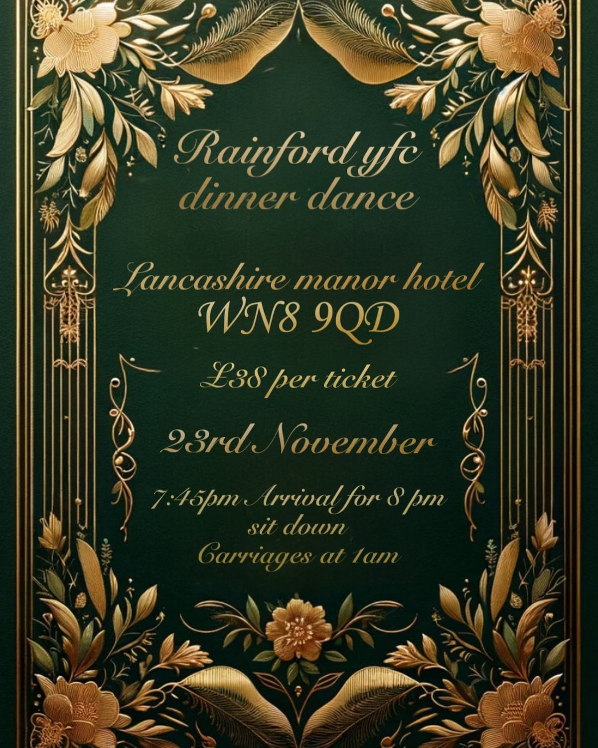 Rainford dinner dance 2024