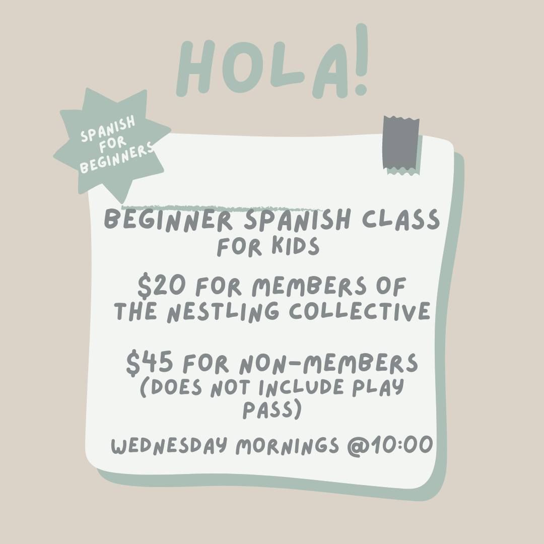 Beginner Spanish class for Kids