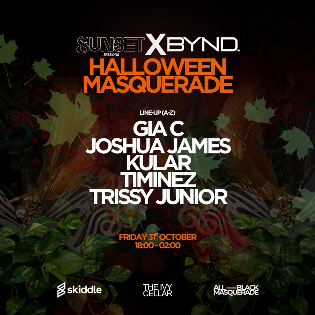 BYND x Sunset Sessions: Halloween Masquerade