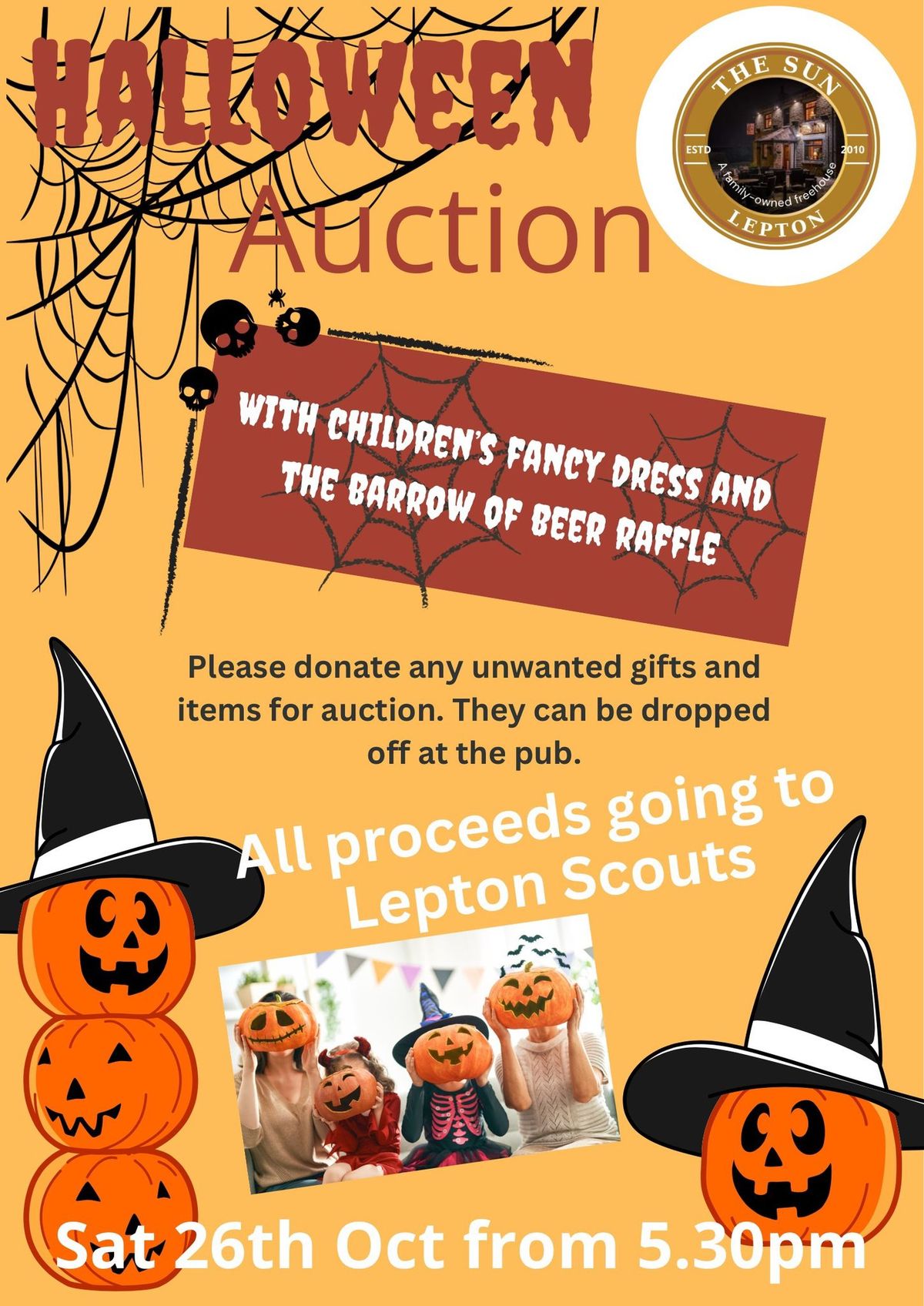 Halloween auction 