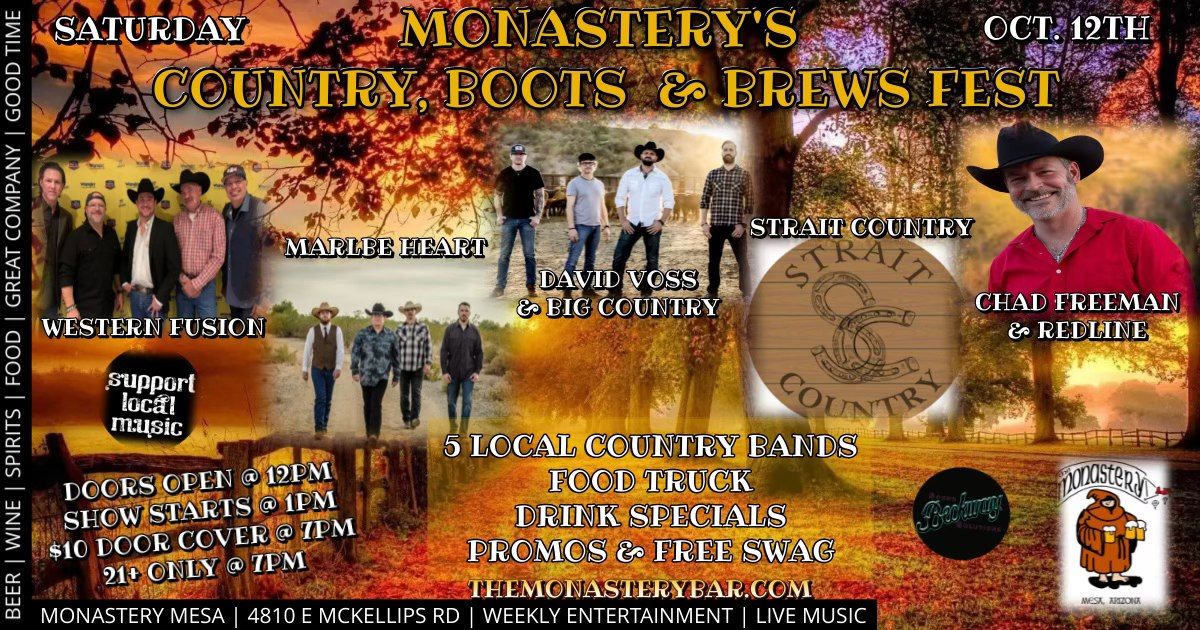 Monastery's Country, Boots & Brews Fest '24