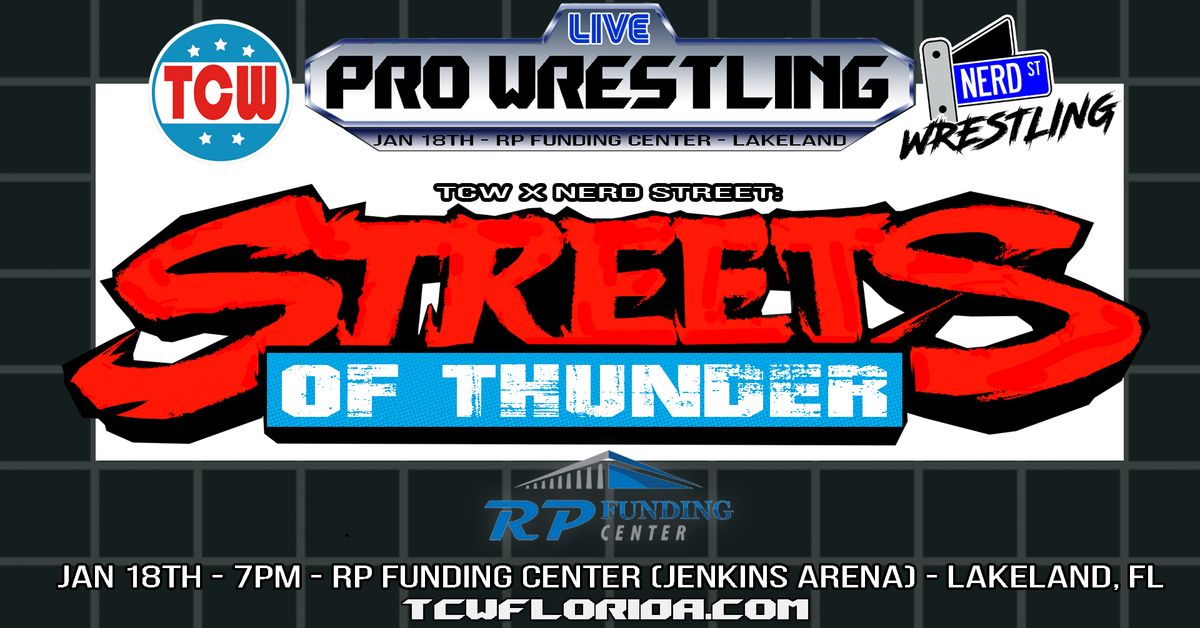 Live Pro Wrestling - Jan 18th - RP Funding Center - Lakeland, FL