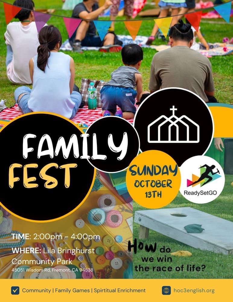 Family Fest: How do we win the race of life? 