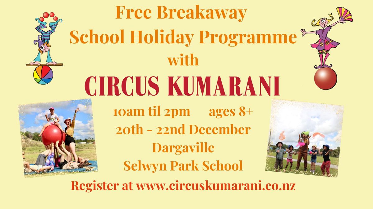 Dargaville Circus Holiday Programme