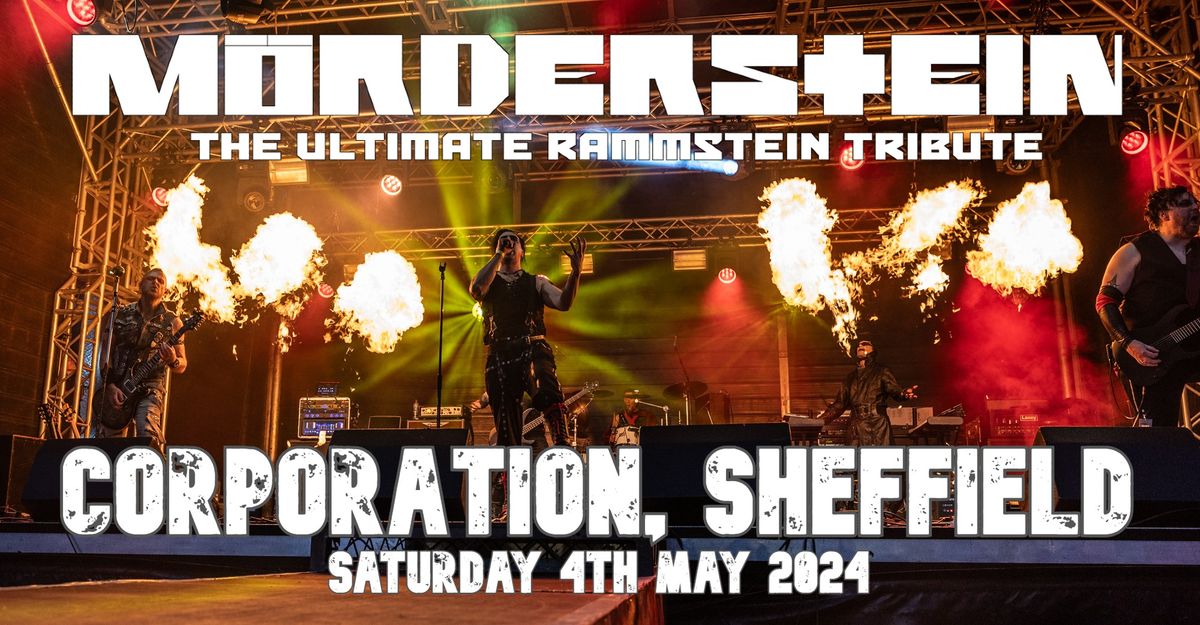 M\u00f6RDERSTEIN - Rammstein Tribute Band Live at Corporation, Sheffield