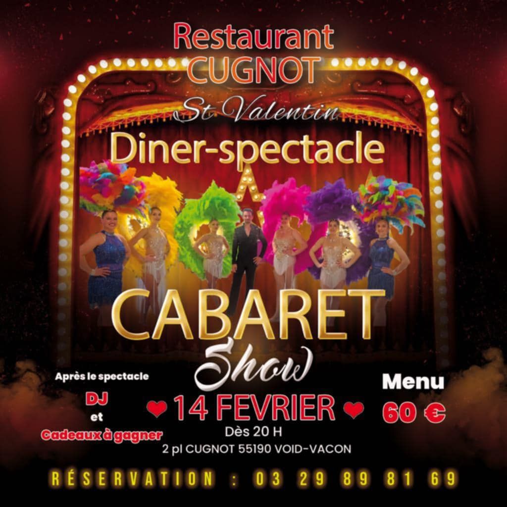 Soir\u00e9e St Valentin \/ cabaret 