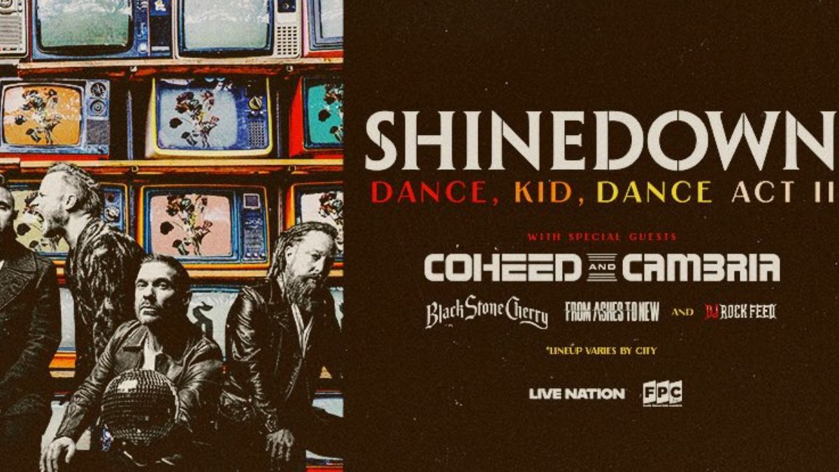 Shinedown Coheed and Cambria & From Ashes To New