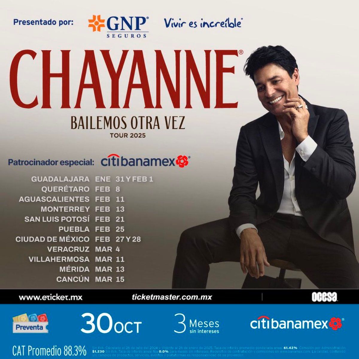 Chayanne Monterrey Tickets