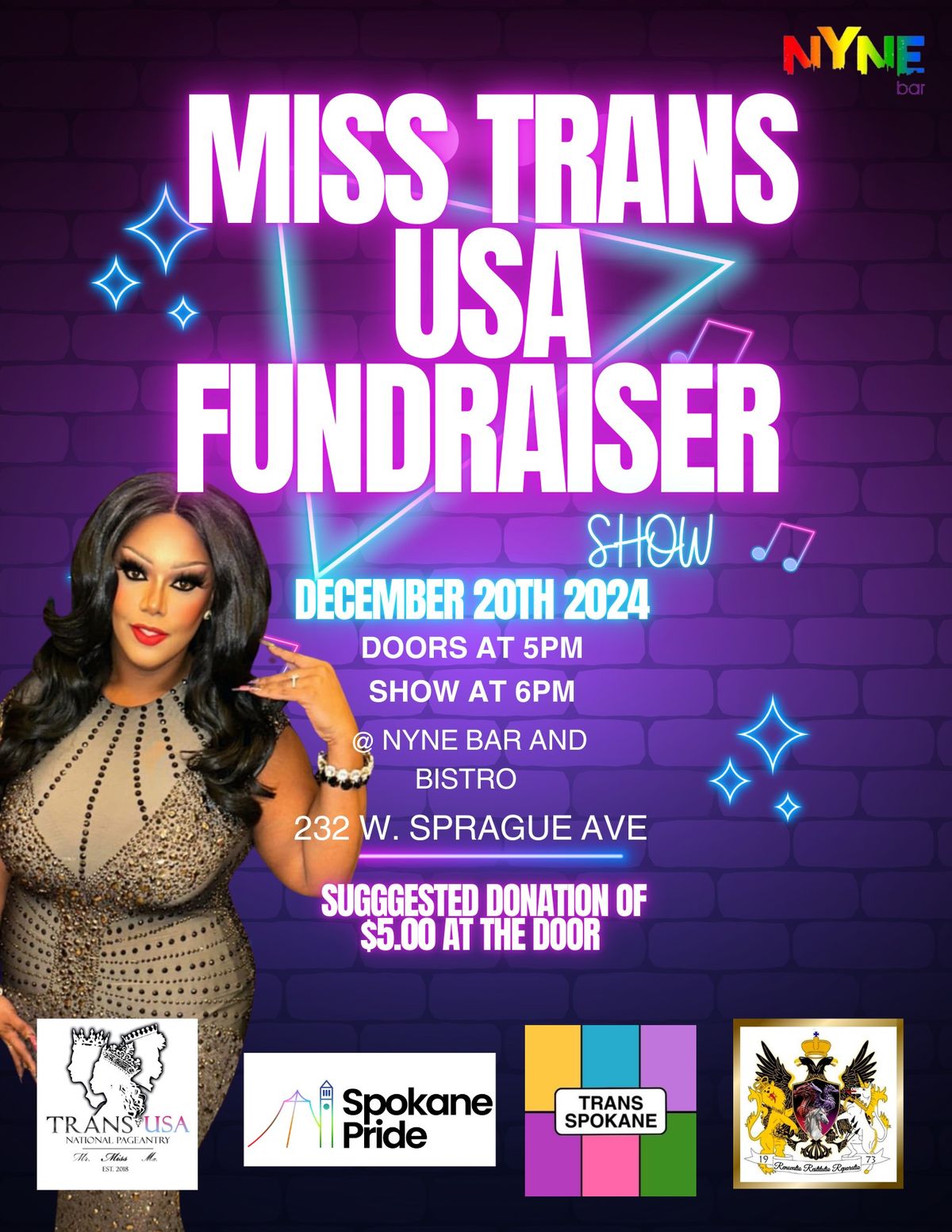 Miss Trans USA Fundraiser