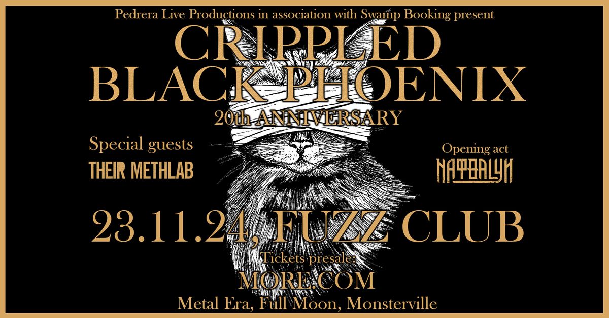 20 years Crippled Black Phoenix | 23.11.24, Fuzz Club | w\/ Their Methlab & \u039d\u03b1\u03c6\u03b8\u03b1lyn