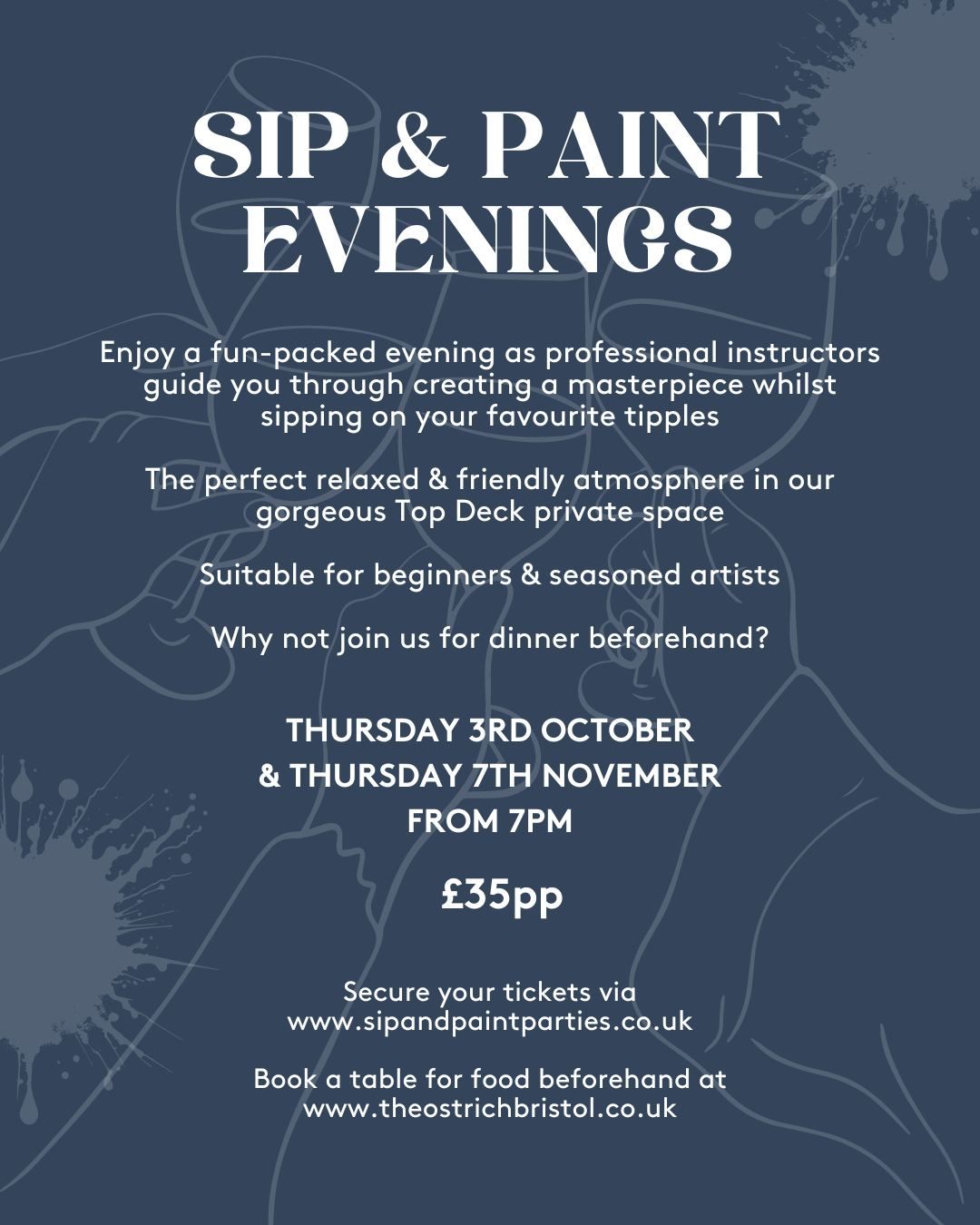 Sip & Paint Evening \ud83c\udf77\ud83c\udfa8