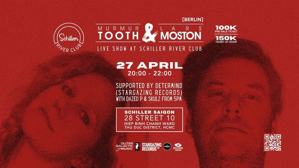 Murmur Tooth & Lars Moston LIVE SHOW at Schiller