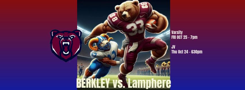 VARSITY Bears FB - Game 9 - Vs. Lamphere Rams