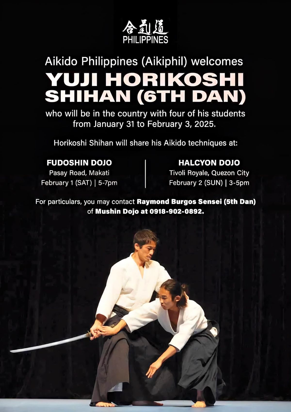 Keiko with Yuji Horikoshi Shihan