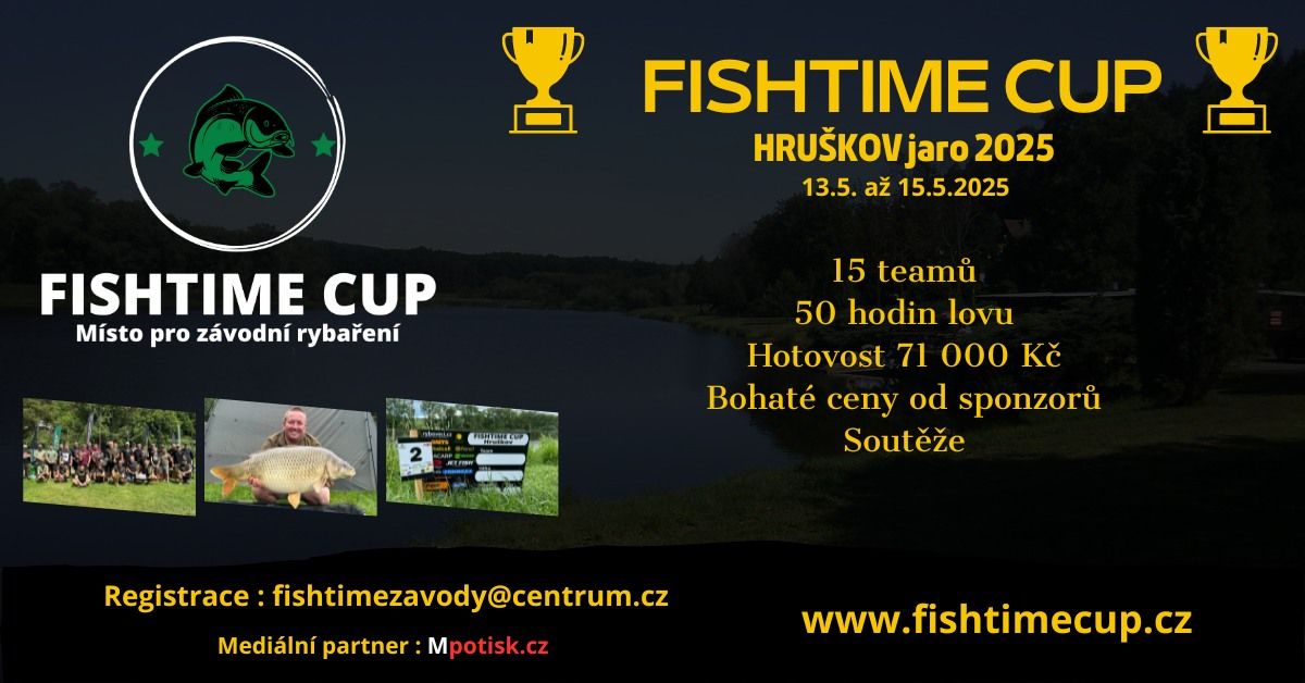 FISHTIME CUP Hru\u0161kov jaro 2025