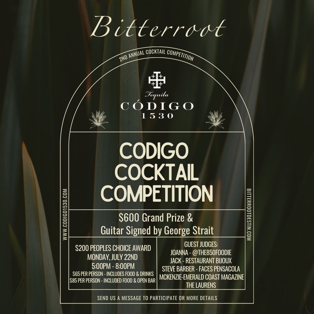 Bitterroot's 2nd Annual Cocktail Competition