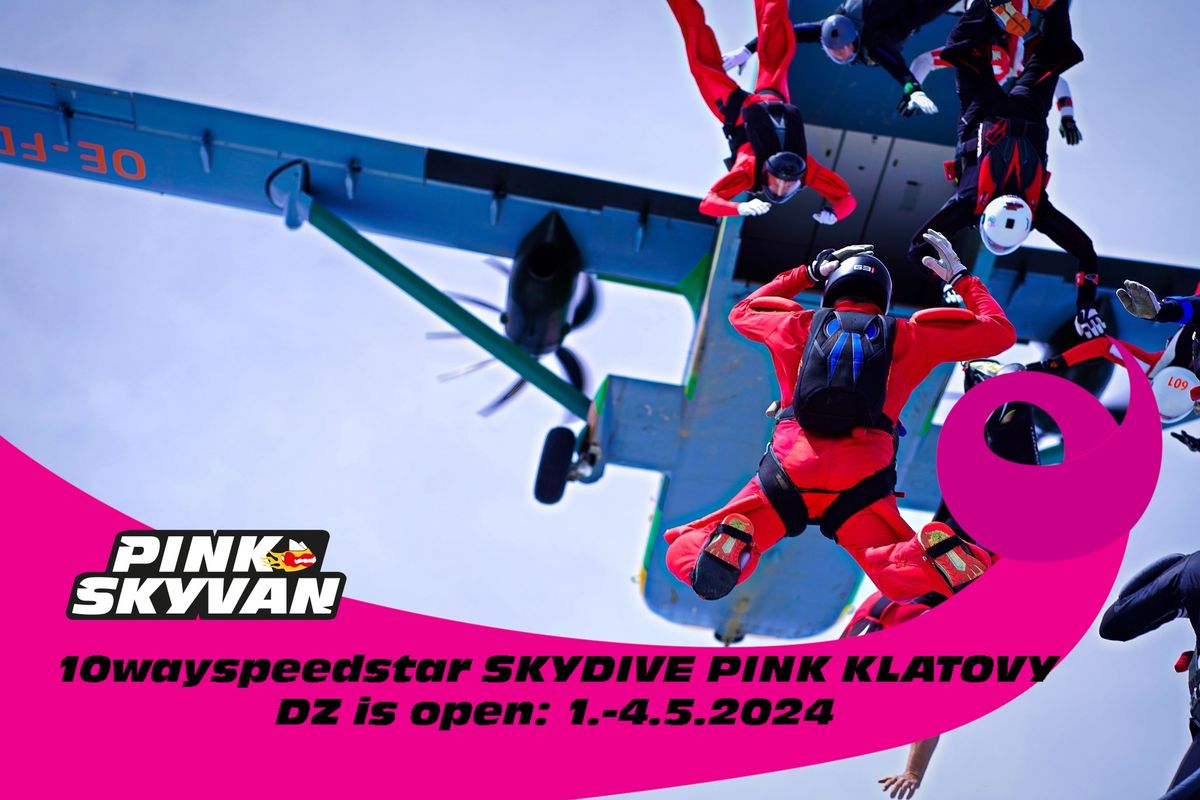 10way speedstar, Skydive Pink Klatovy