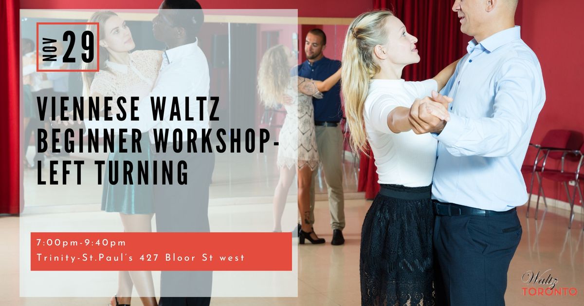 Viennese Waltz (Left Turning) Beginner Workshop!