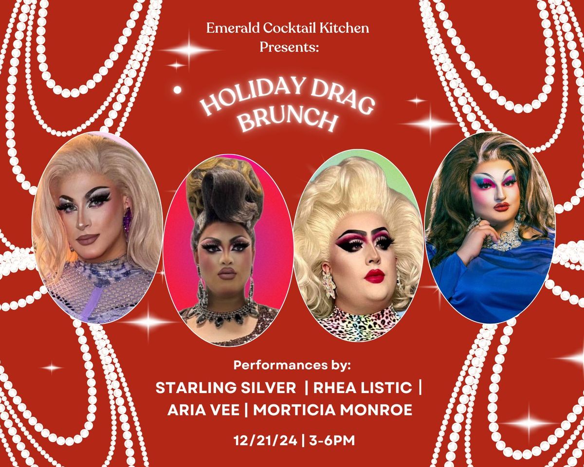 Holiday Drag Night at Emerald Cocktail Kitchen