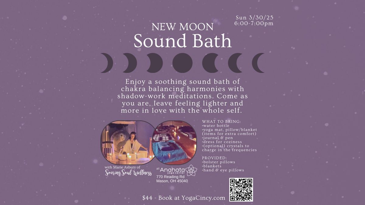 New Moon Sound Bath with Shadow-Work Meditations