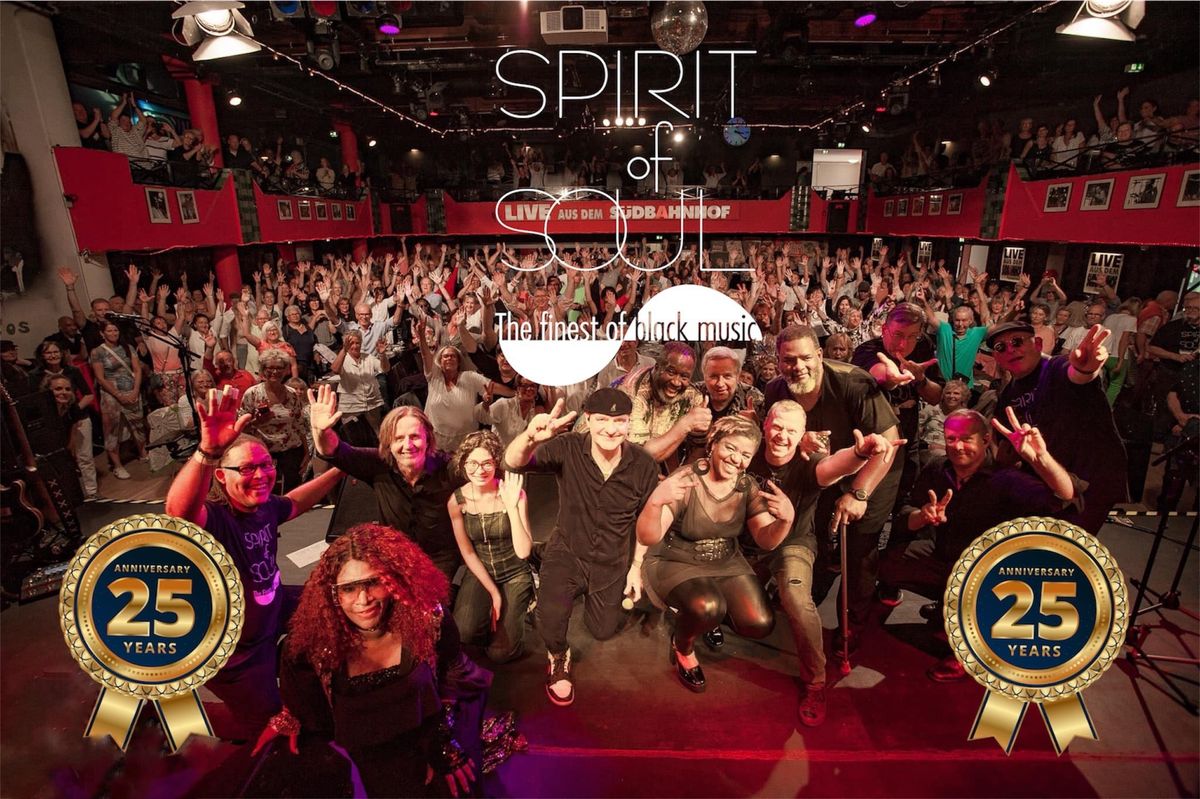 25 Jahre Spirit of Soul - The Finest Of Black Music - live im Musiklokal S\u00fcdbahnhof 