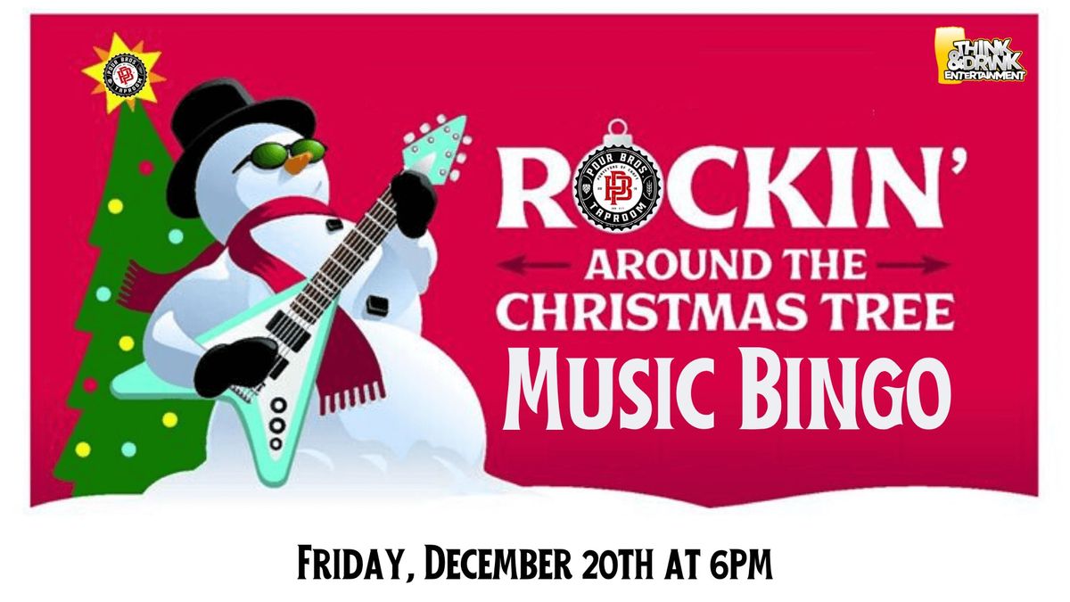 Rockin' Around The Christmas Tree Music Bingo @ Pour Bros Craft Taproom (Moline, IL) \/ Fri Dec 20th